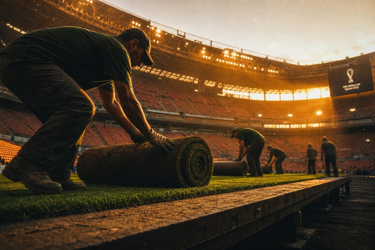 Hero image for "The Venues Are Almost Ready — And One Is Still Growing a Lawn"
