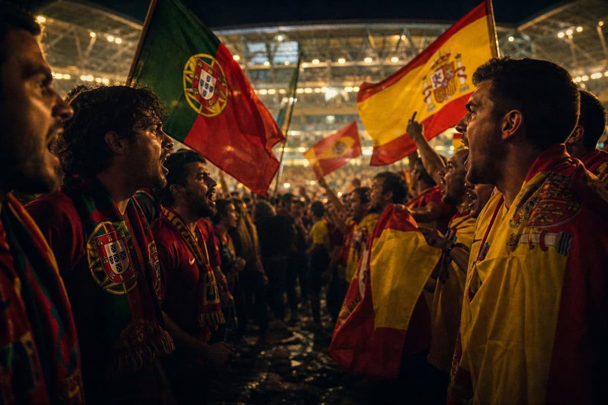 Hero image for "France Are Marching, and the Iberian Derby Awaits Tonight"