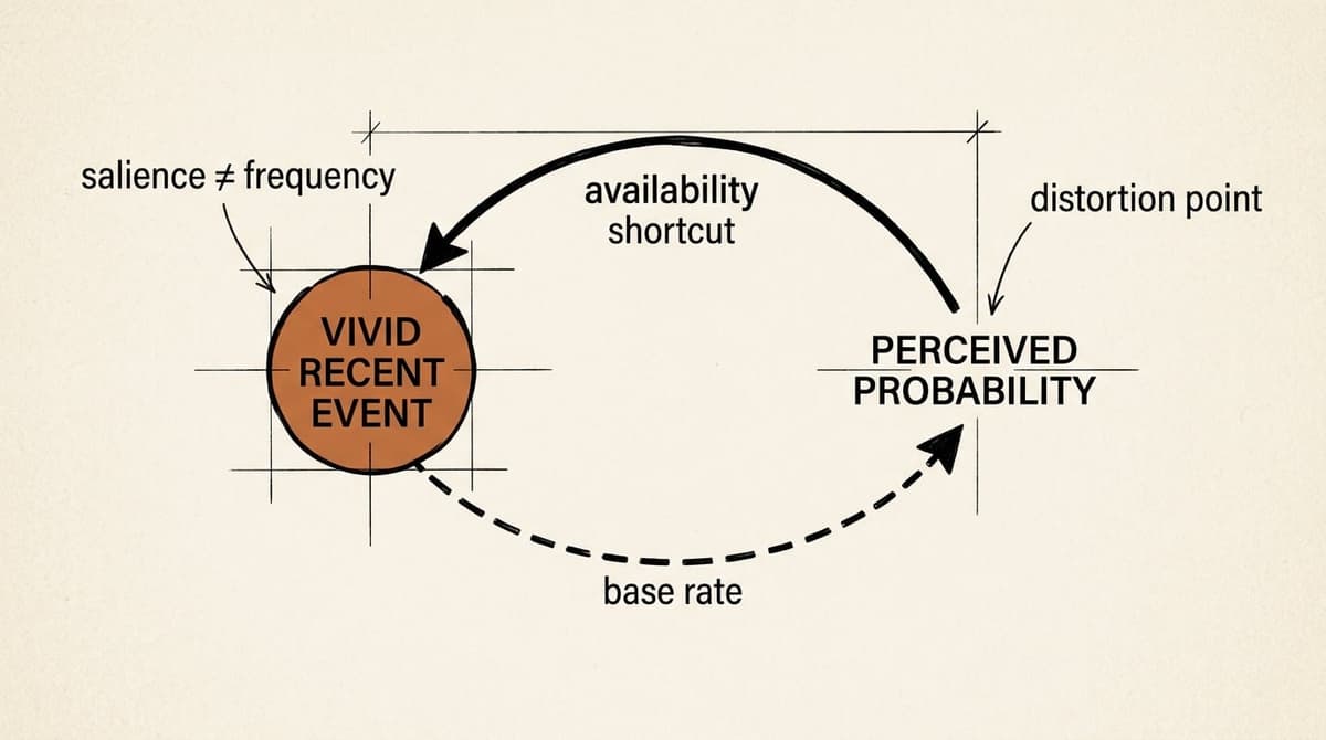 Hero image for "Your Brain Prices Risk Like a Tabloid Runs Headlines"