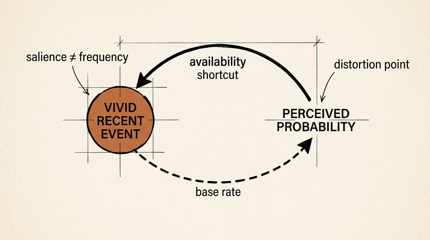 Hero image for "Your Brain Prices Risk Like a Tabloid Runs Headlines"