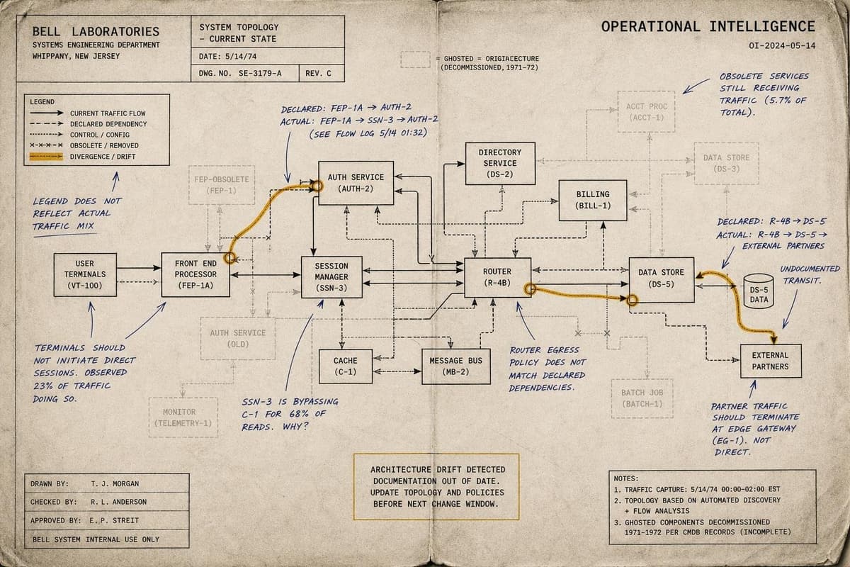 Hero image for "The Dependency Map in Your Head Is Already Wrong"