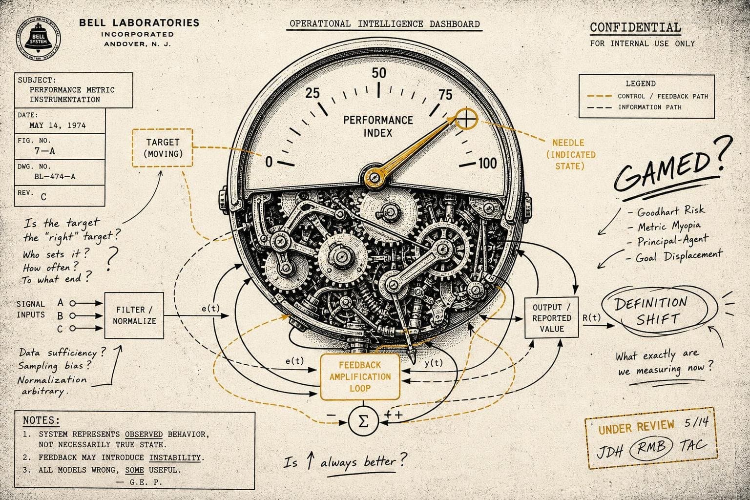 Hero image for "When the Metric Becomes the Mission, the System Stops Telling You the Truth"