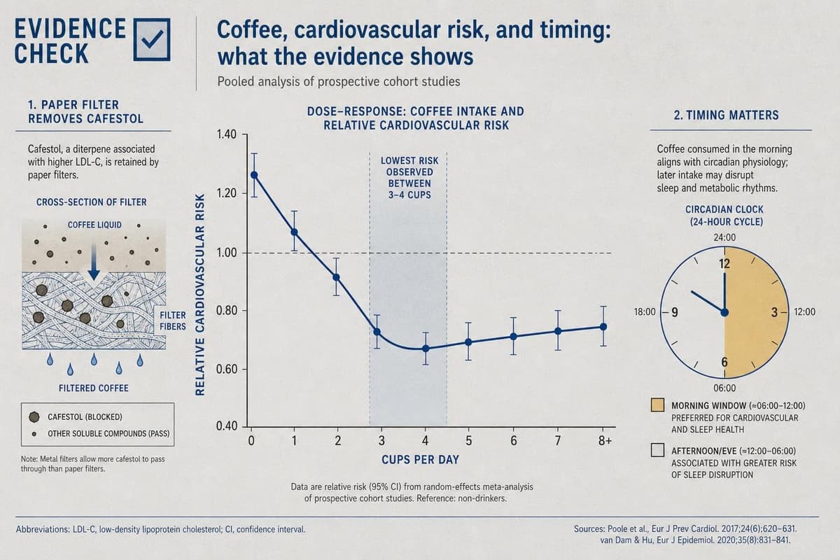 Hero image for "Coffee and Your Heart: The Evidence Is More Reassuring Than the Warnings"