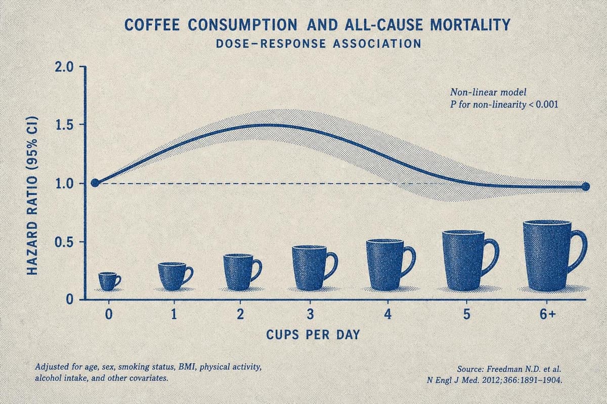 Hero image for "The AHA Just Endorsed Coffee. Here's What the Evidence Actually Says."