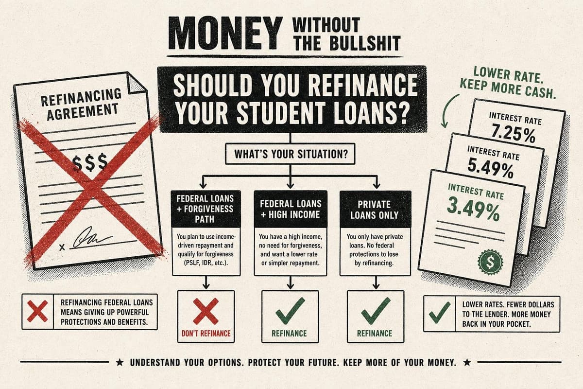 Hero image for "Student Loan Refinancing Has a New Context. The Math Just Got Harder."