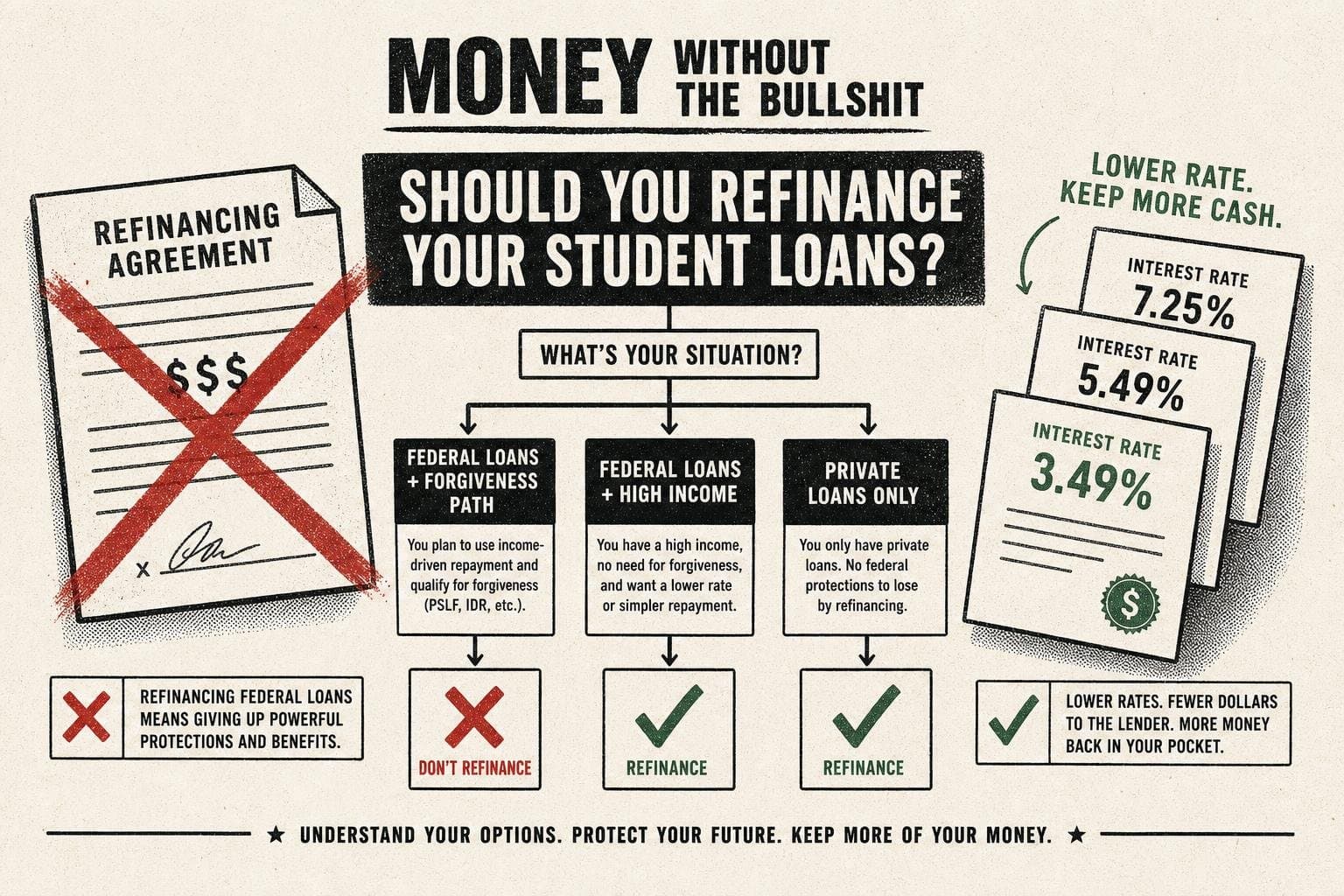 Hero image for "Student Loan Refinancing Has a New Context. The Math Just Got Harder."