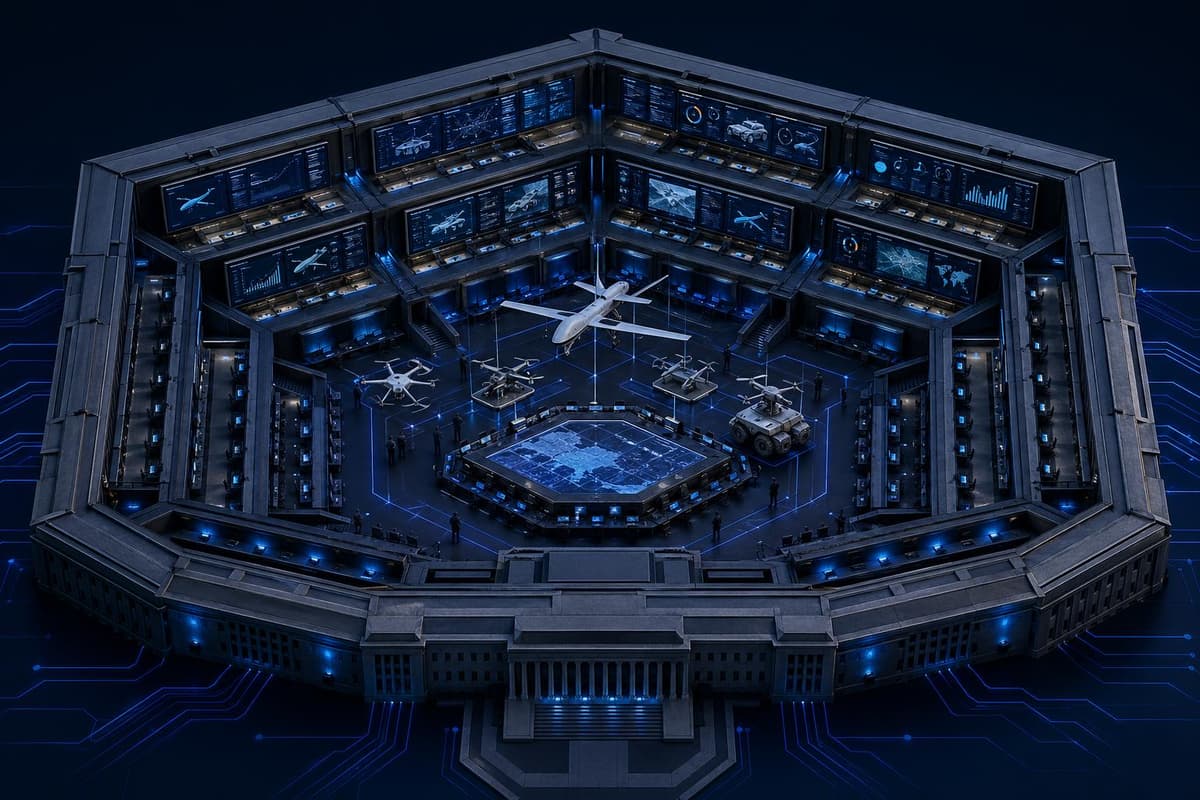 Hero image for "The Pentagon Is Becoming a Venture Firm. That's the Point — and the Problem."