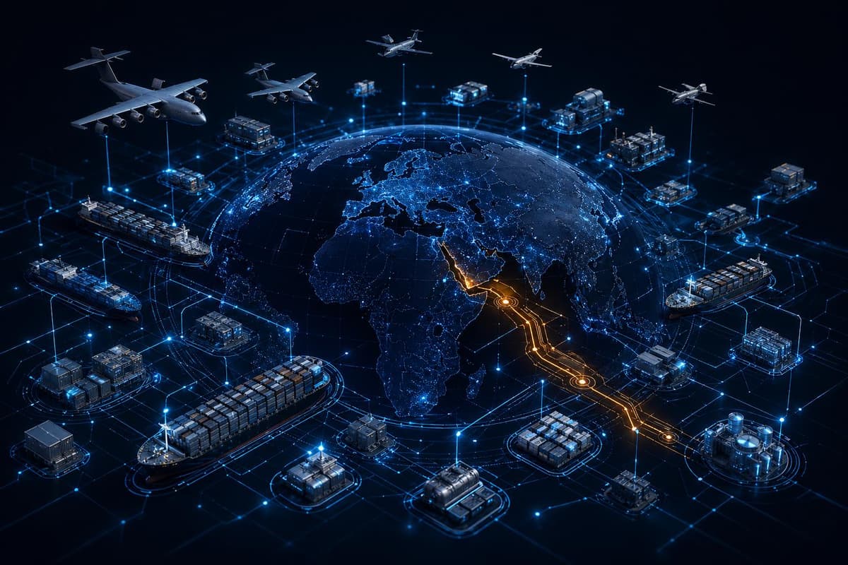 Hero image for "The Logistics War Nobody Sees Is Already Being Fought With AI"