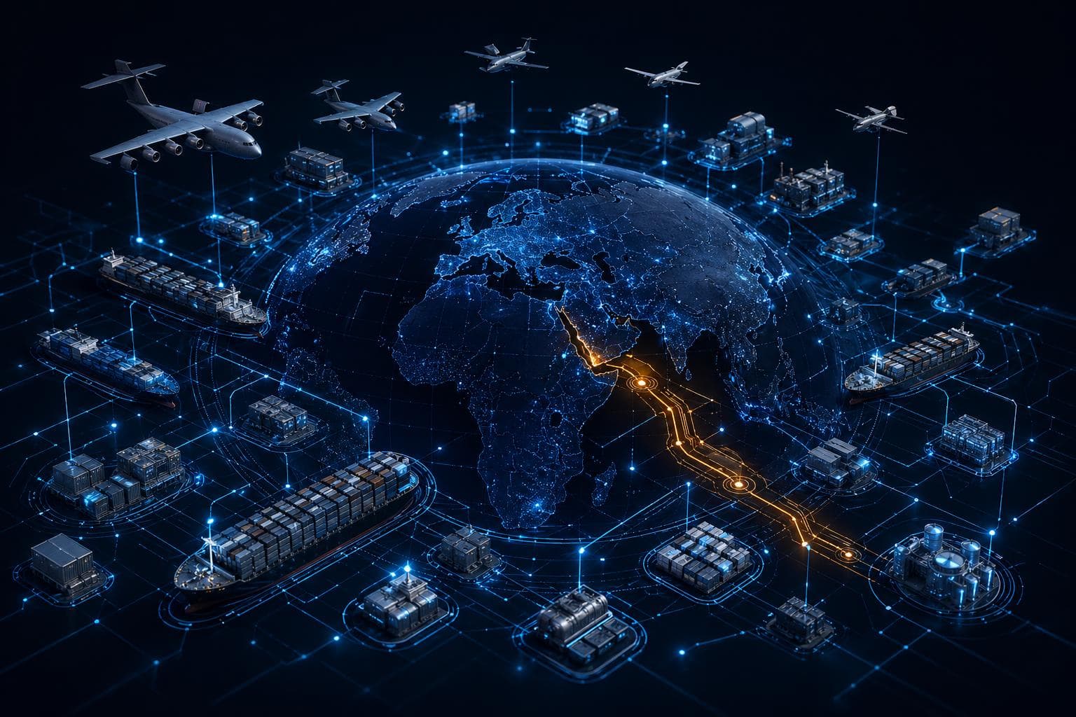 Hero image for "The Logistics War Nobody Sees Is Already Being Fought With AI"
