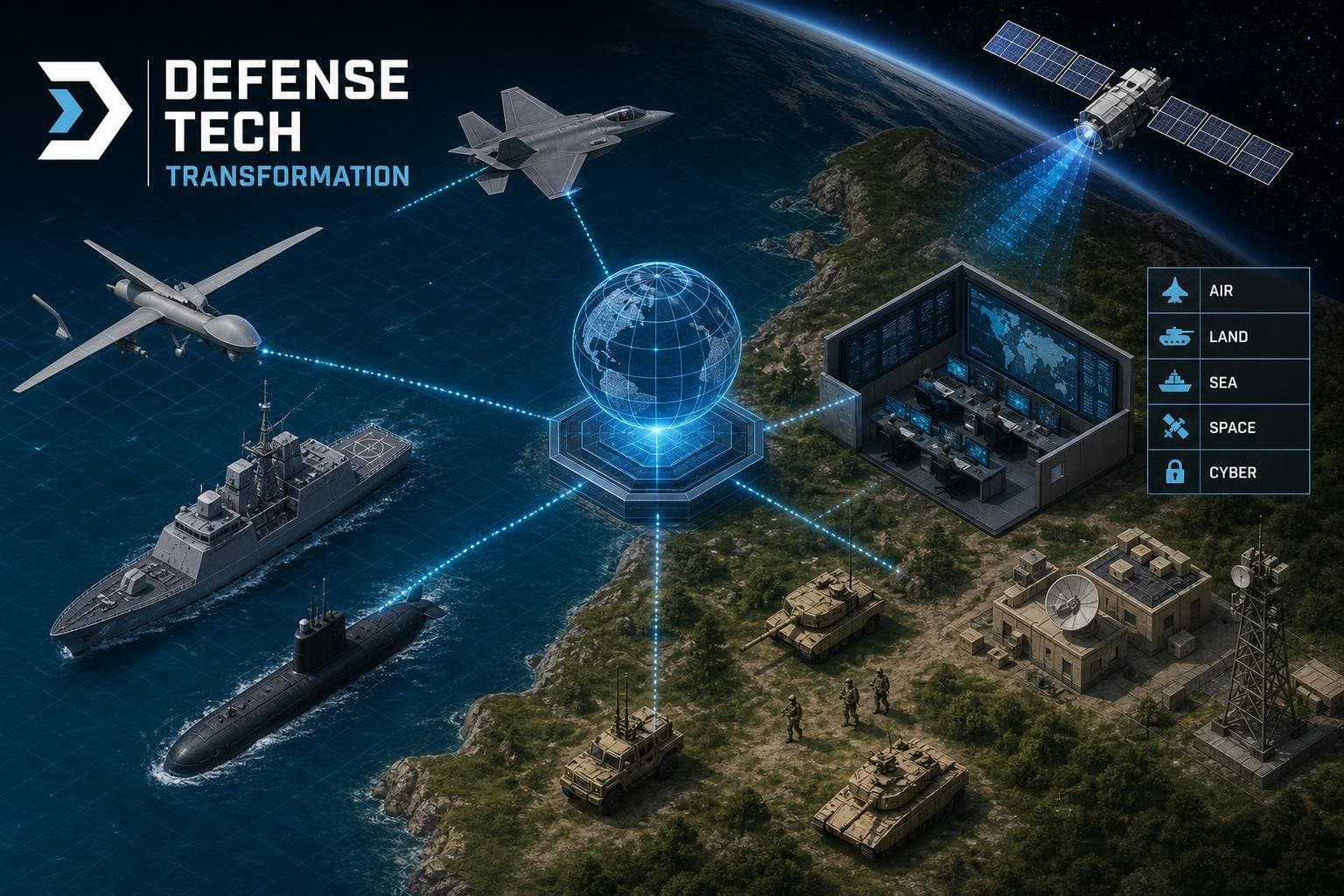 Hero image for "The Pentagon's Drone Swarm Doctrine Is Being Written in Ukraine — and Venture Capital Is Holding the Pen"