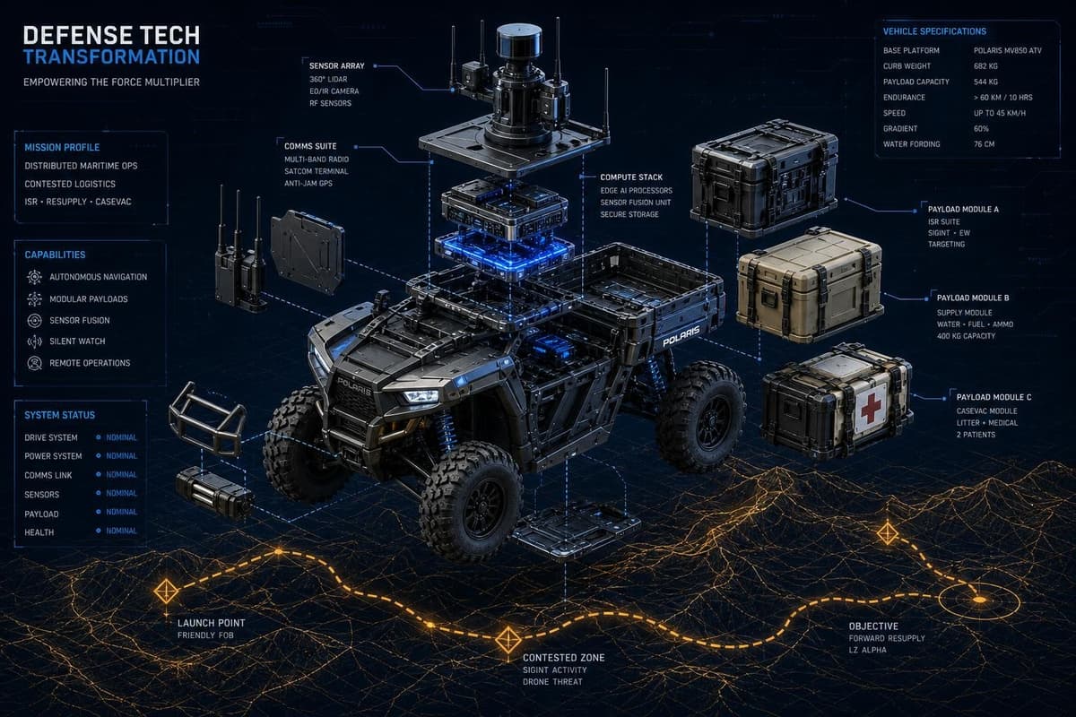 Hero image for "Forterra's Ukraine Deployment Is the Marine Corps Last-Mile Proof Point the Pentagon Needed"