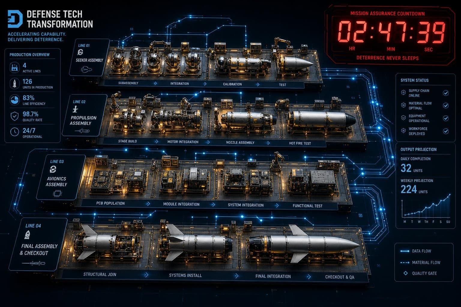 Hero image for "The Pentagon Just Put Defense Industry on a War Footing — and the Clock Is Literal"
