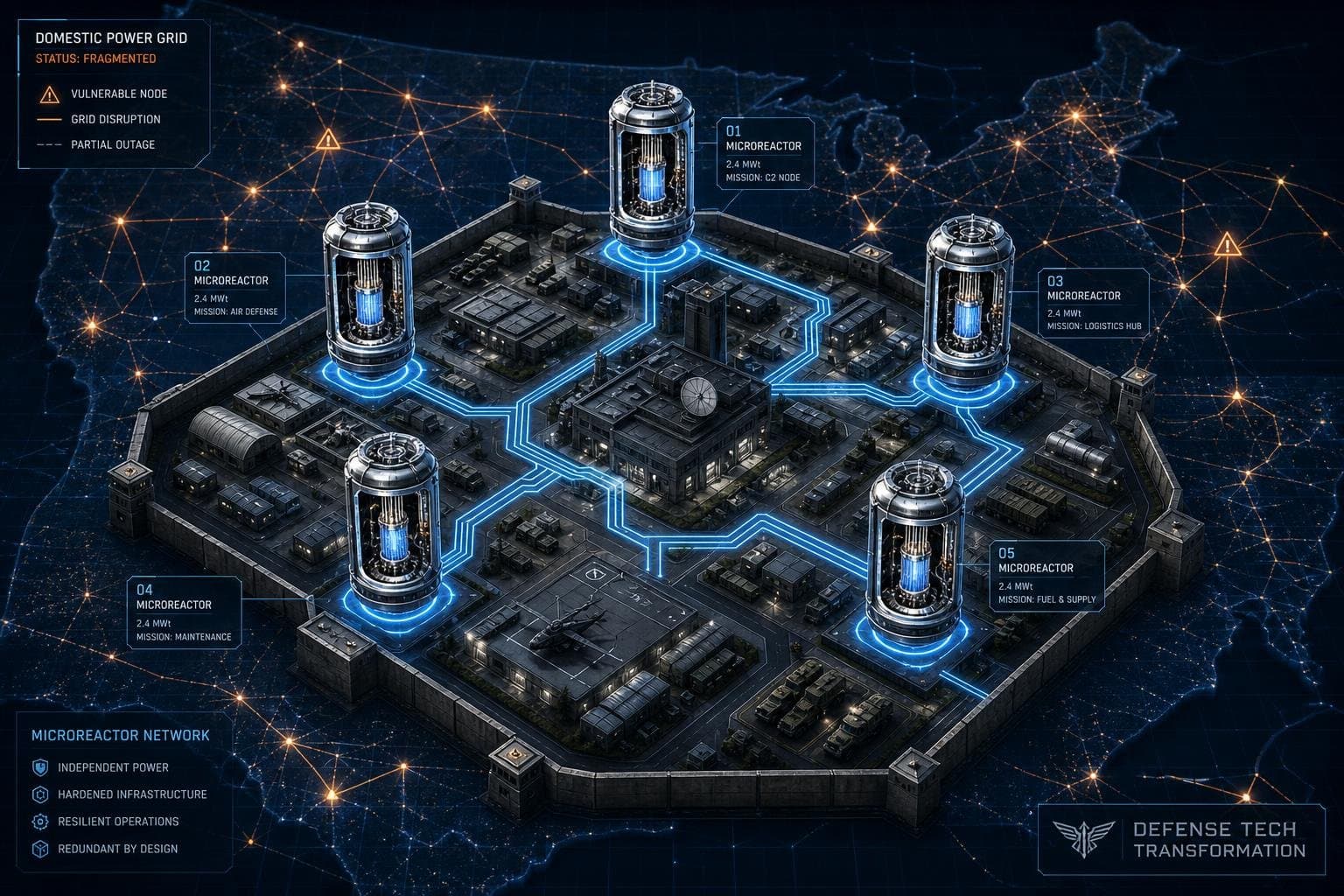 Hero image for "The Army's Nuclear Microreactor Bet Is the Energy Resilience Story the Defense Tech World Has Been Ignoring"