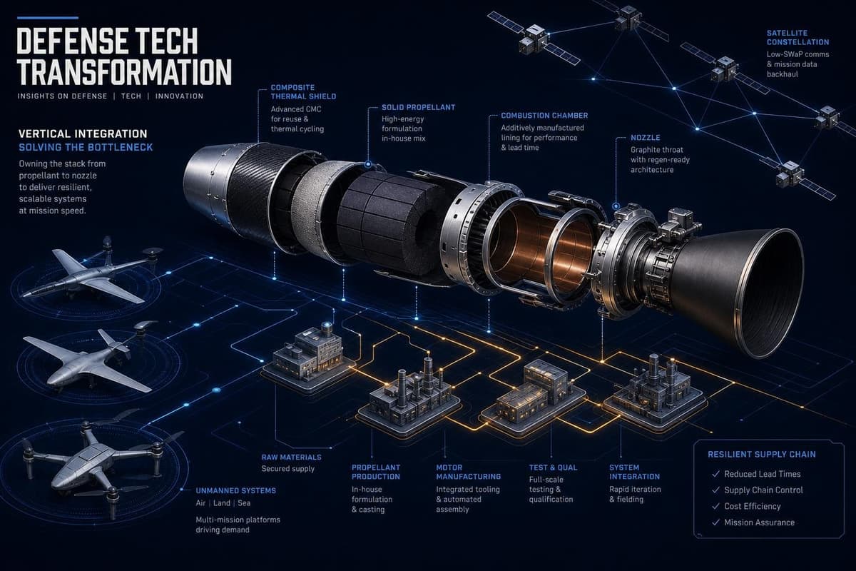 Hero image for "Mach Industries' $3.7B Valuation Is the Clearest Sign Yet That Defense Tech's Venture Moment Has Arrived"