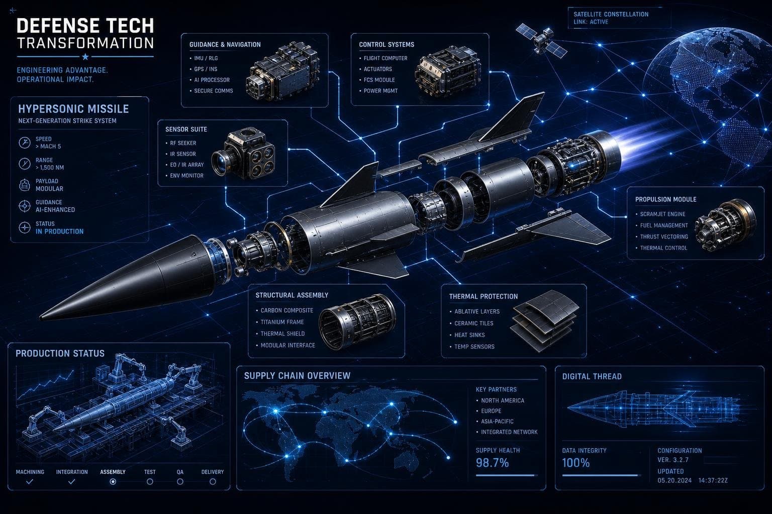 Hero image for "The Navy Just Bought a Hypersonic Missile From a Startup — and the Price Tag Is the Point"