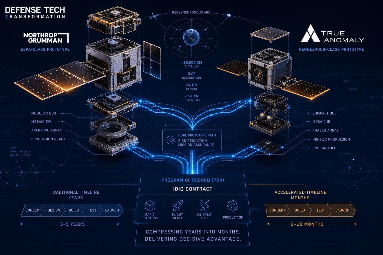 Hero image for "The Space Force Just Showed What "Feeder" Procurement Actually Looks Like"