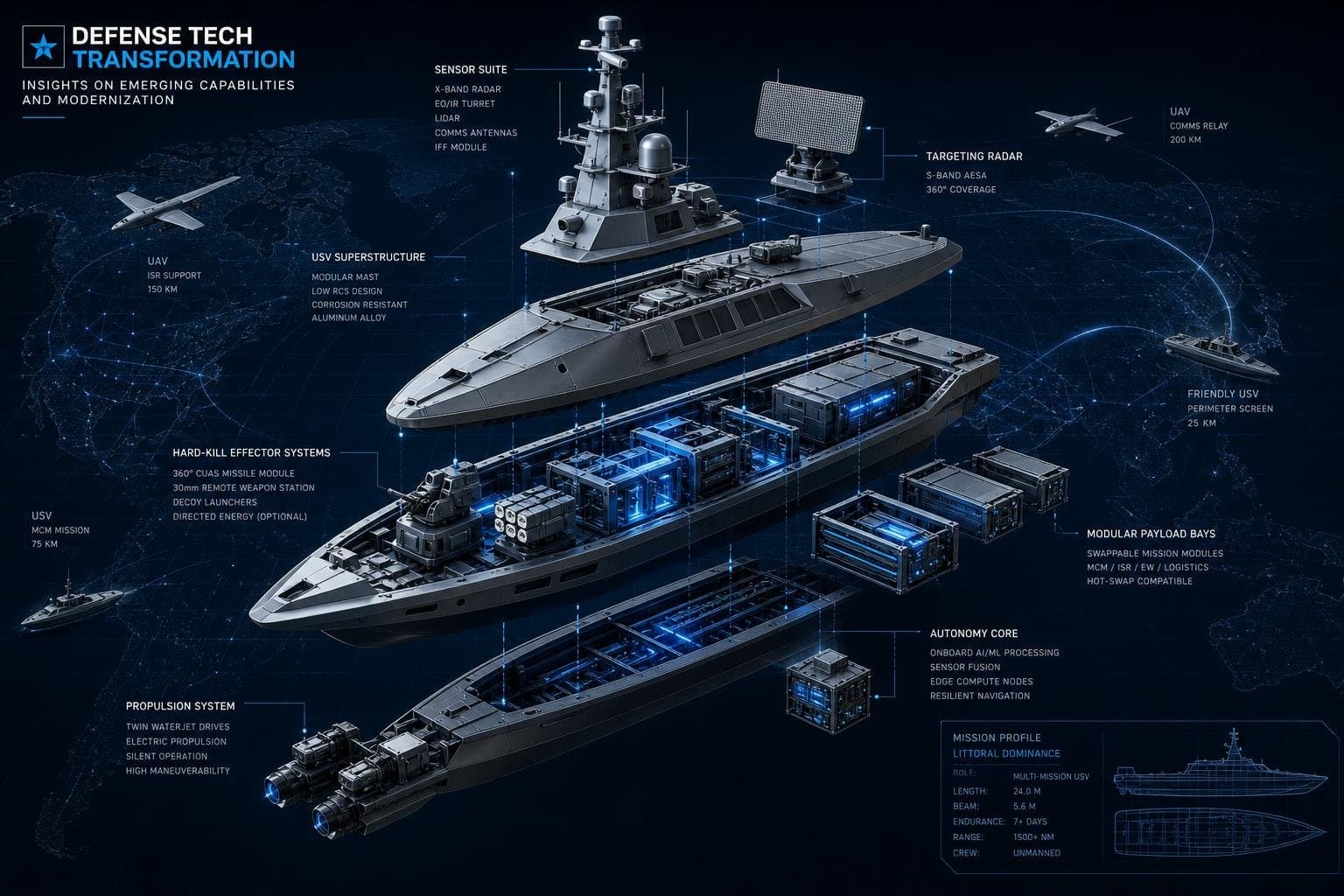 Hero image for "The DIU's Counter-Drone Boat Challenge Has a Tighter Spec Than Any RFP I've Seen This Year"